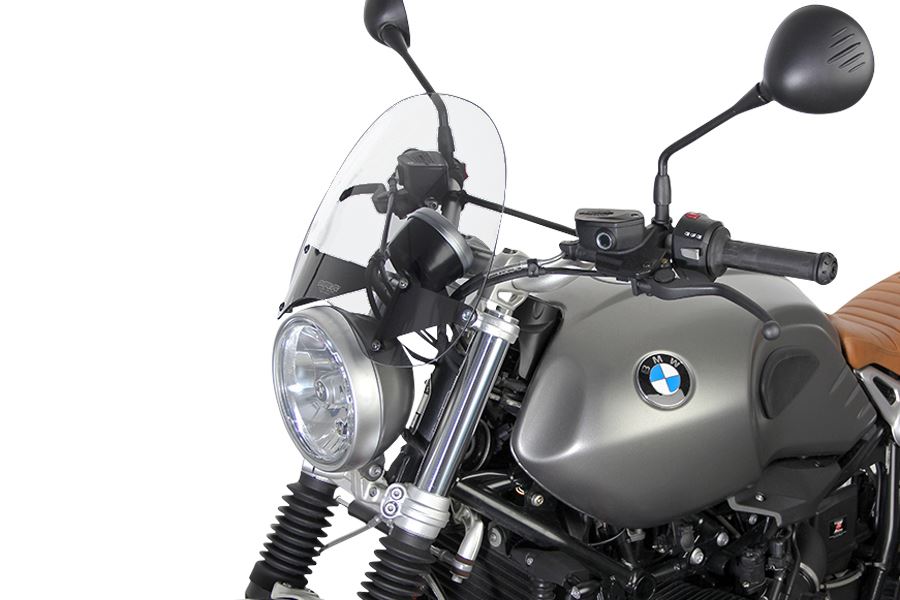 スクリーン ツーリング クリア 幅380×長さ320mm RnineT スクランブラー