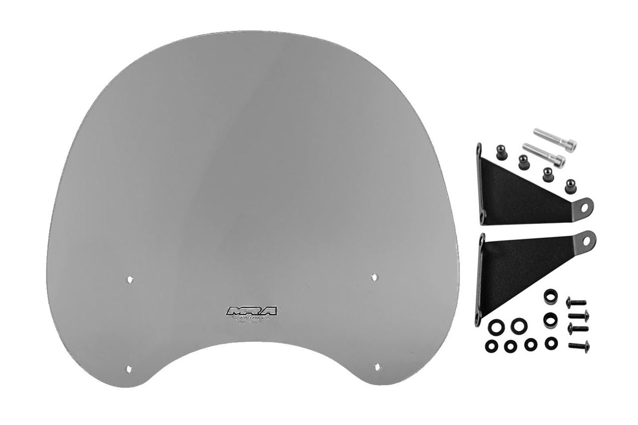 Touring Screen, Smoke, 380x320mm, RnineT Scrambler
