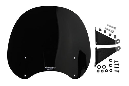スクリーン ツーリング ブラック 幅380×長さ320mm RnineT スクランブラー