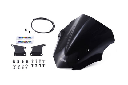 Screen Racing Black Width 330 x Length 340mm MT-09