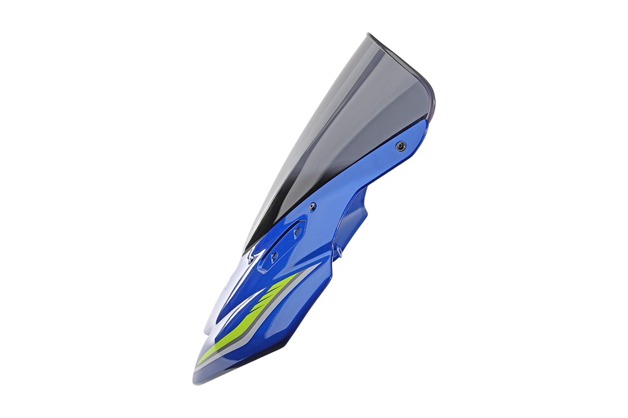 Screen Racing Smoke, 310mm wide x 360mm long, GSX-R125/R150