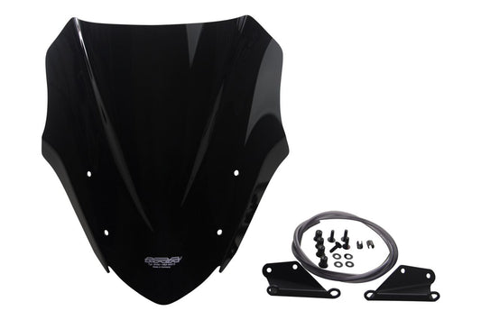 Screen Racing Black Width 330 x Length 340 mm Z650