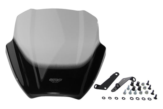 スクリーン ツーリング スモーク 幅400×長さ330mm Vストローム650/XT