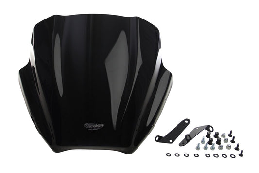スクリーン ツーリング ブラック 幅400×長さ330mm Vストローム650/XT