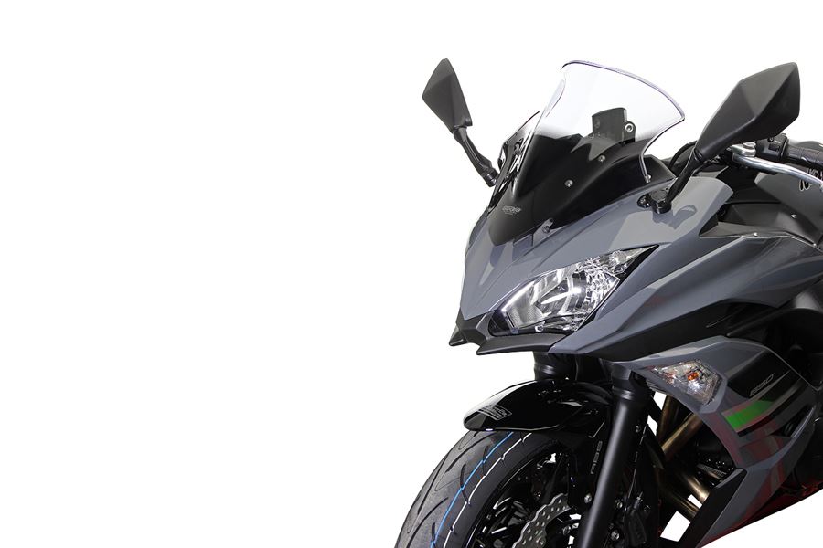 Screen Racing Clear 370mm width x 340mm length Ninja 650