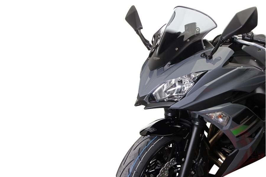 Screen Racing Smoke, 370x340mm, Ninja 650
