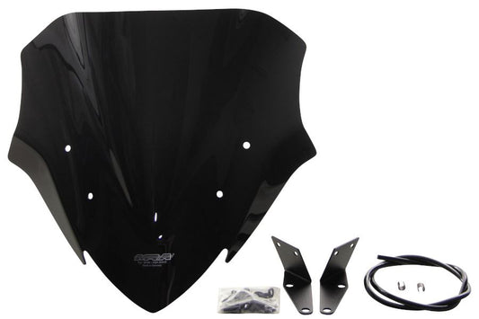 Screen Racing Black, width 370 x length 340mm, Ninja 650