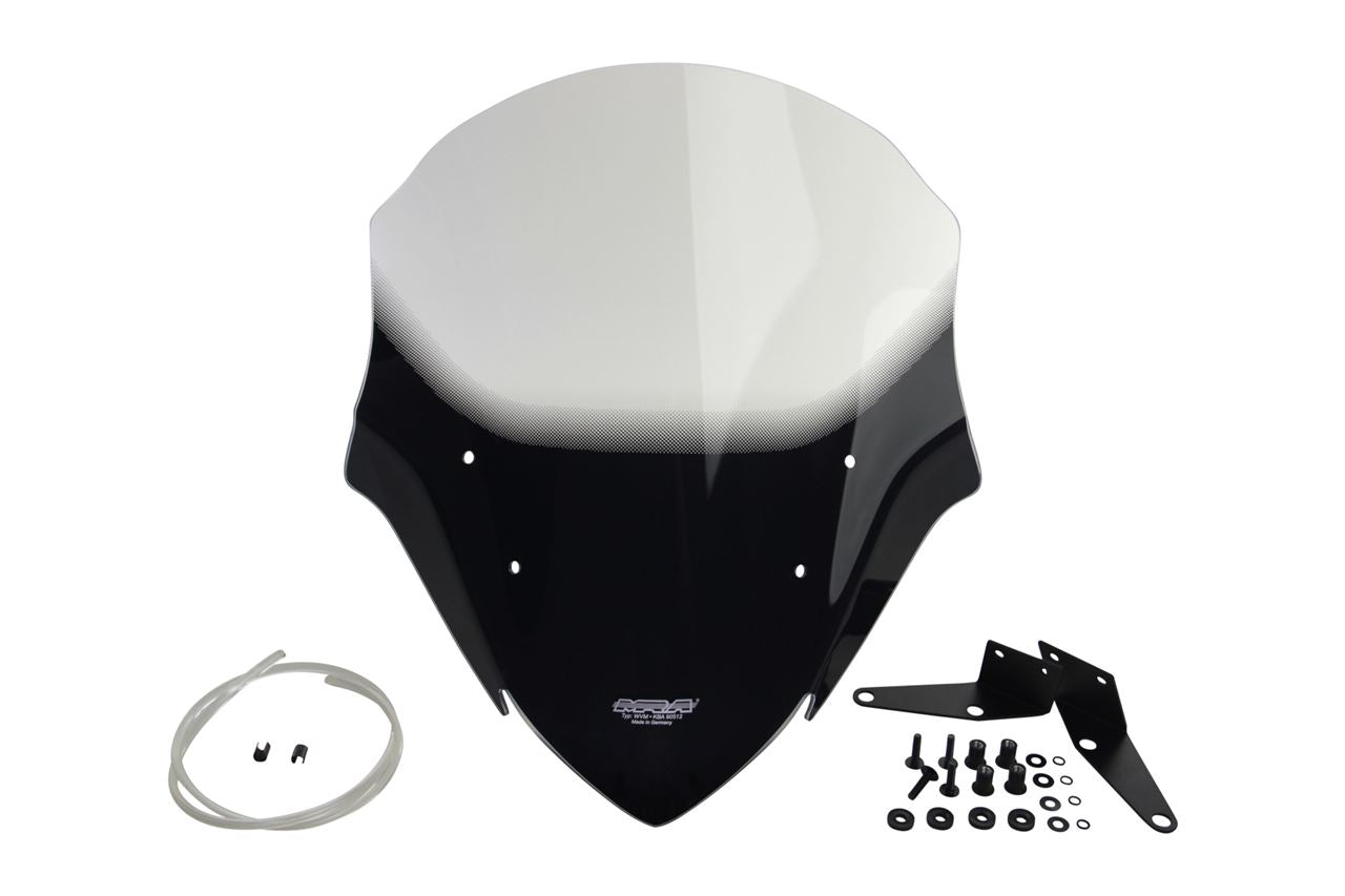 Screen Touring Clear, 370mm width x 395mm length, Ninja 650