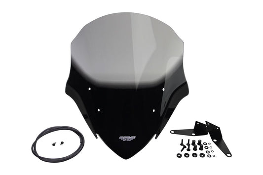 スクリーン ツーリング スモーク 幅370×長さ395mm ニンジャ650