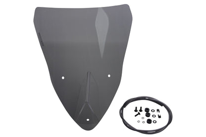 Screen spoiler smoke, W290 x L345mm, Supersport/S