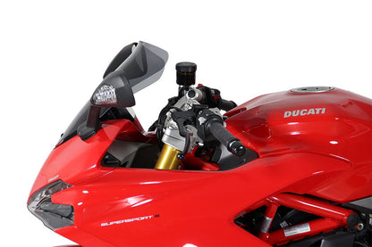 Screen spoiler smoke, W290 x L345mm, Supersport/S