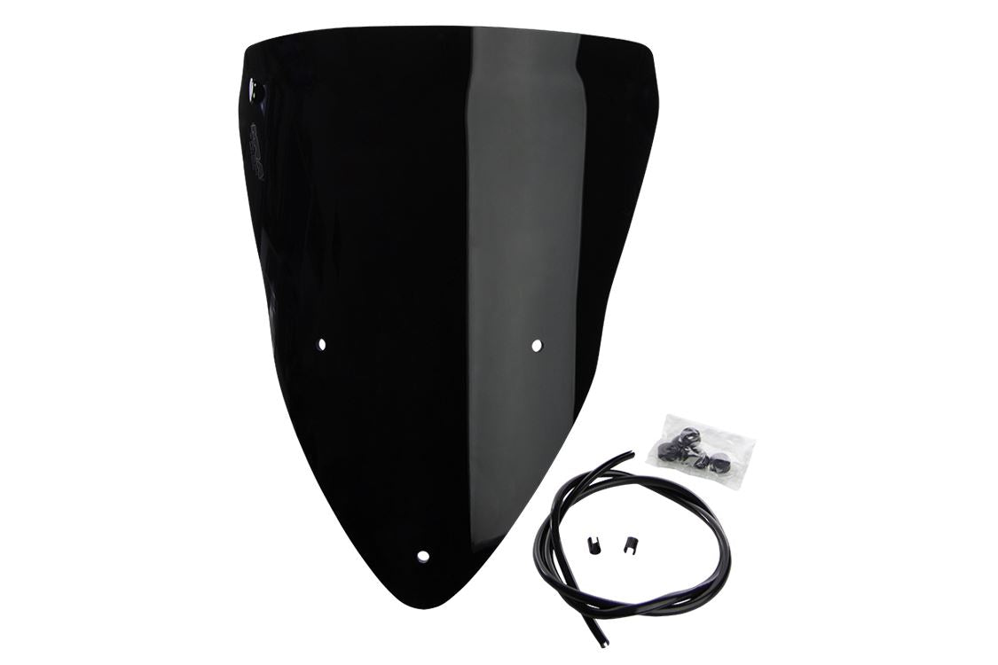 Screen Spoiler, Black, W290 x L345mm, Supersport/S