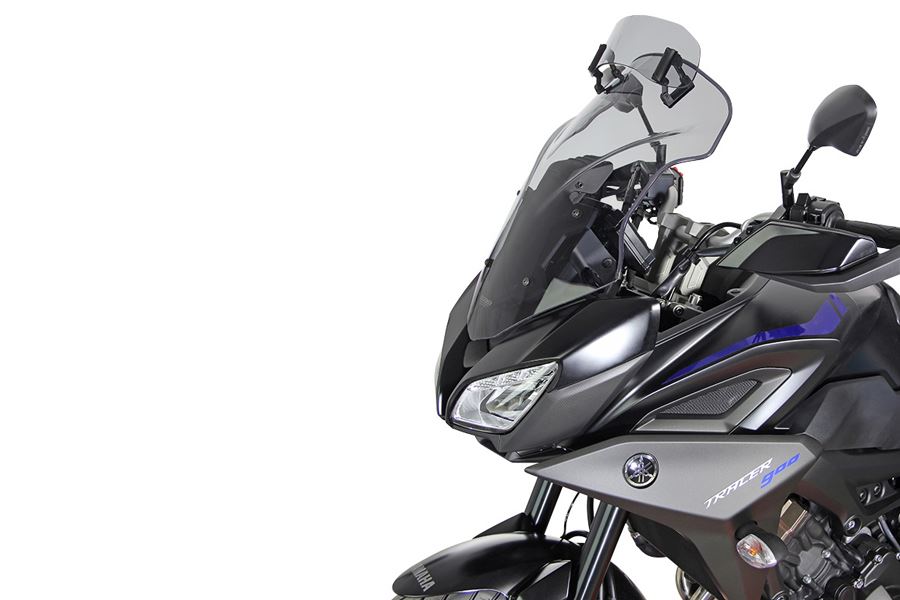 スクリーン ヴァリオツーリング スモーク 幅400×長さ540mm トレーサー900/GT