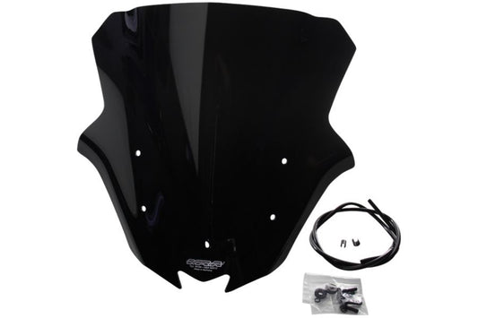 スクリーン レーシング ブラック 幅340×長さ340mm MT-07