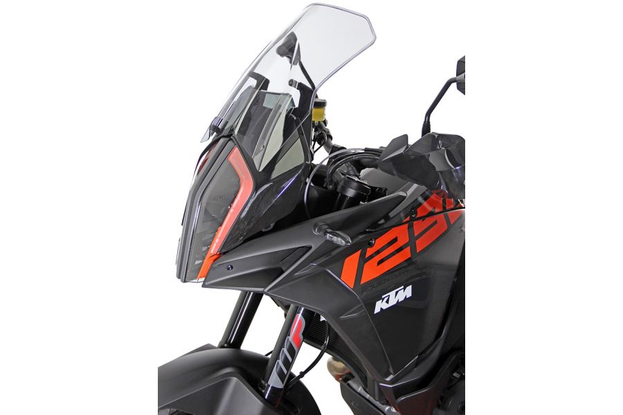 Windshield Touring Clear, 380mm wide x 400mm long, 1290 Super Adventure