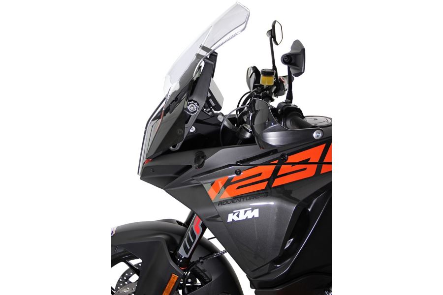 Windshield Touring Clear, 380mm wide x 400mm long, 1290 Super Adventure