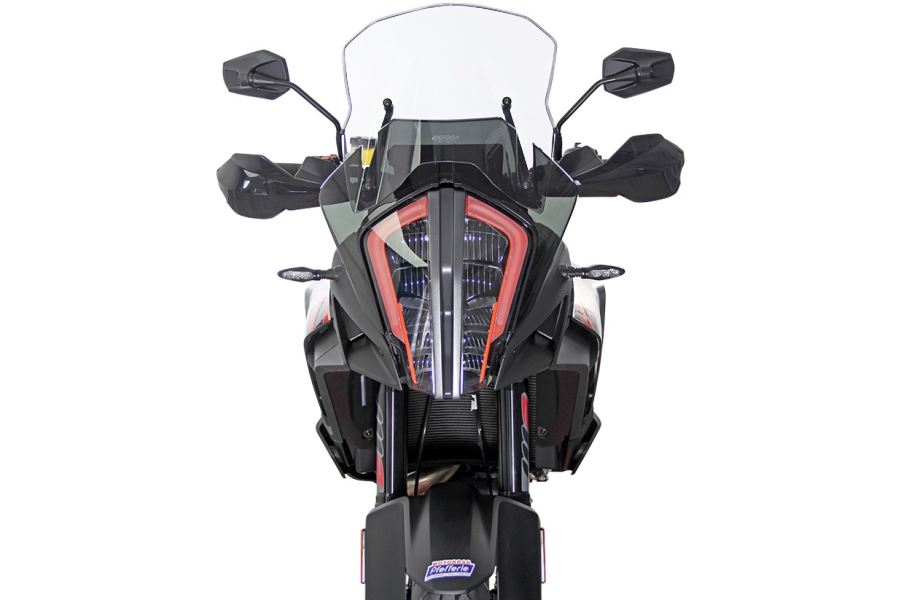 Windshield Touring Clear, 380mm wide x 400mm long, 1290 Super Adventure