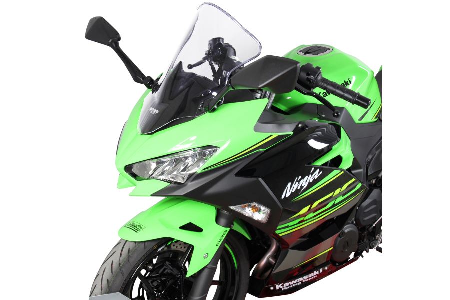 スクリーン レーシング クリア 幅330×長さ410mm ニンジャ250/400