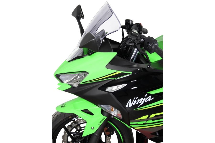 スクリーン レーシング クリア 幅330×長さ410mm ニンジャ250/400