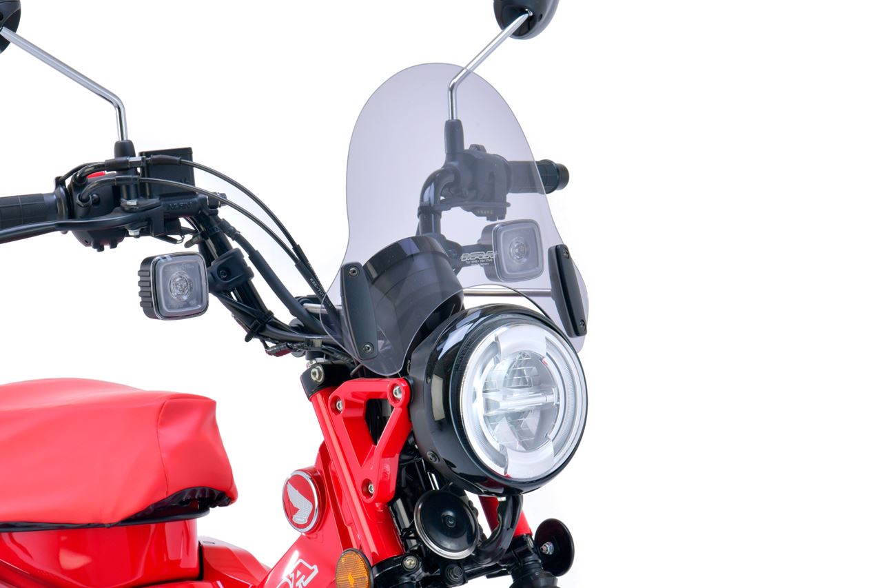スクリーン スタイルシールド スモーク 幅320×長さ290mm 汎用