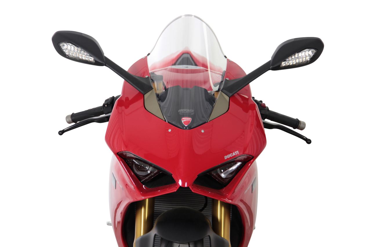 Screen Racing Clear Width 310 x Length 410 mm for Panigale V2/V4