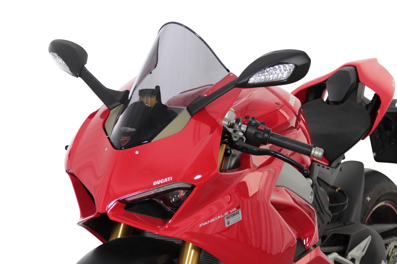 Screen Racing Smoke, 310mm (W) x 410mm (L), Panigale V2/V4