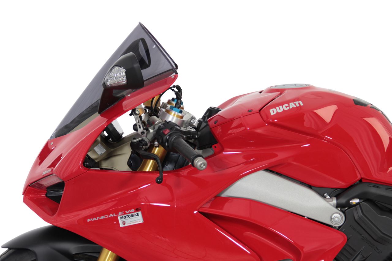 Screen Racing Smoke, 310mm (W) x 410mm (L), Panigale V2/V4