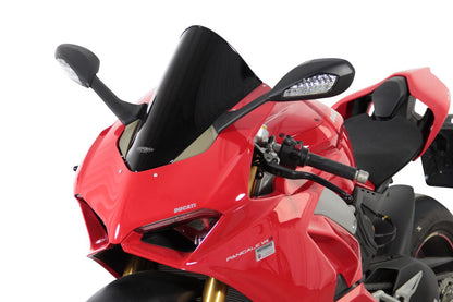 Racing screen, black, 310 x 410 mm, Panigale V2/V4