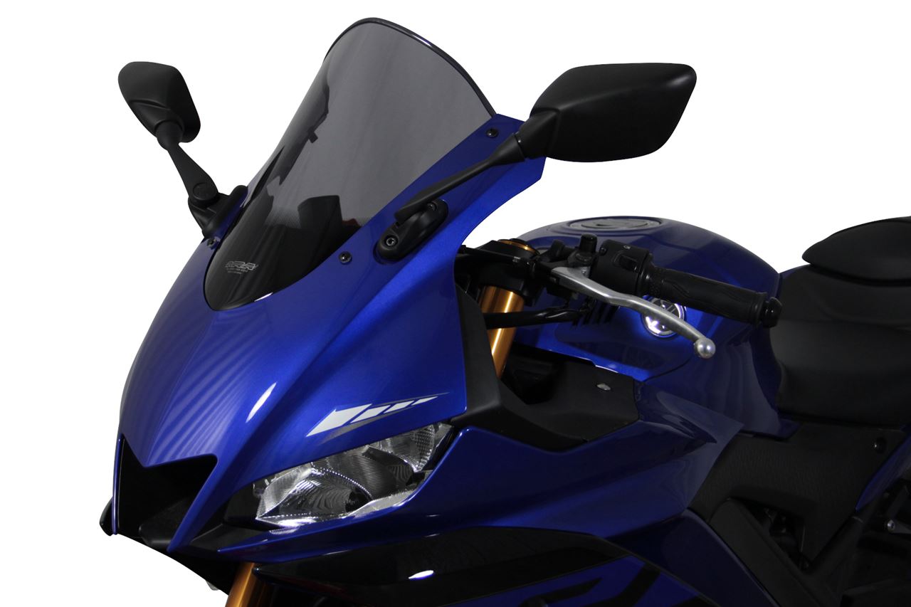 スクリーン レーシング スモーク 幅300×長さ360mm YZF-R3 YZF-R25