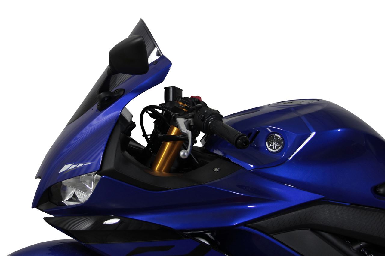 スクリーン レーシング スモーク 幅300×長さ360mm YZF-R3 YZF-R25