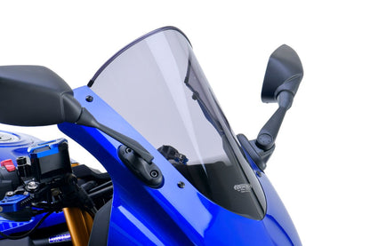 スクリーン レーシング スモーク 幅300×長さ360mm YZF-R3 YZF-R25