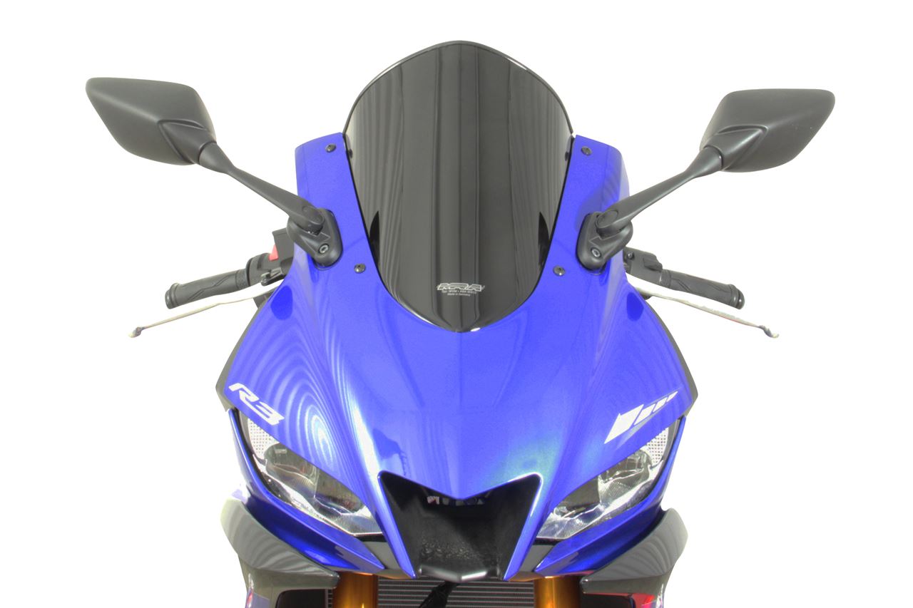 Screen Racing Black, 300mm W x 360mm L, YZF-R3 YZF-R25
