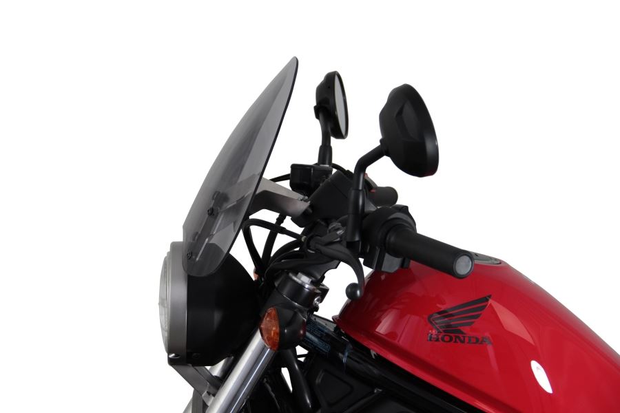 スクリーン ツーリング スモーク 幅380×長さ320mm レブル250/500