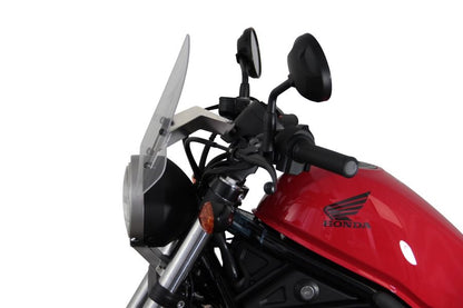 スクリーン スポーツショート クリア 幅320×長さ290mm レブル250/500