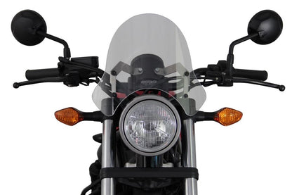 スクリーン スポーツショート クリア 幅320×長さ290mm レブル250/500