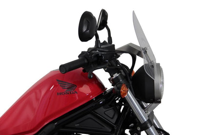 スクリーン スポーツショート クリア 幅320×長さ290mm レブル250/500
