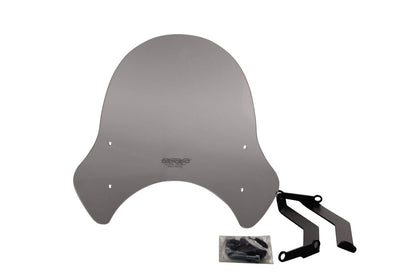 スクリーン スポーツショート スモーク 幅320×長さ290mm レブル250/500