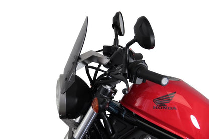 スクリーン スポーツショート スモーク 幅320×長さ290mm レブル250/500