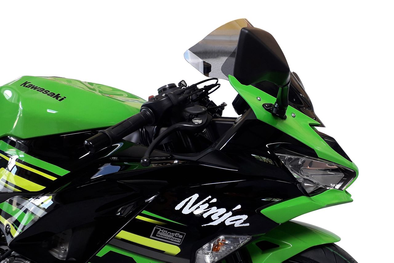 スクリーン レーシング スモーク 幅340×長さ350mm ZX-6R ABS