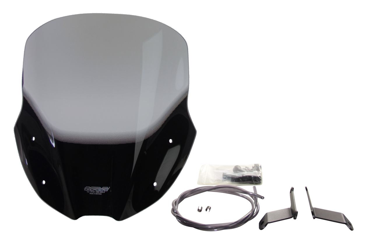 Screen Touring Smoke, 380x385mm, Vulcan S