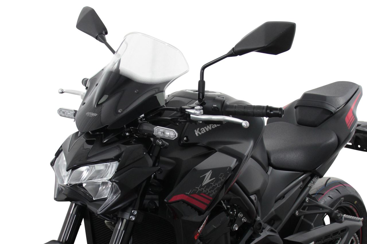 スクリーン レーシング クリア 幅340×長さ340mm Z900 ABS付
