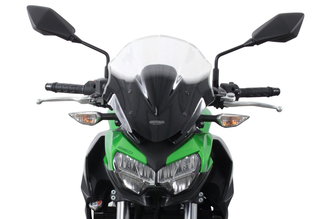 スクリーン レーシング クリア 幅340×長さ340mm Z650