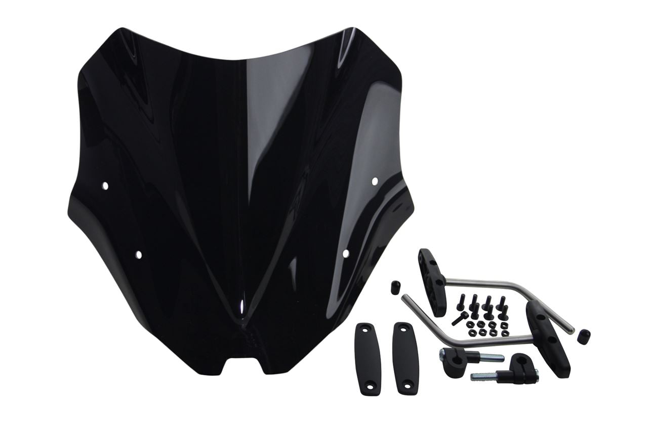 スクリーン レーシング ブラック 幅320×長さ290mm ストリートファイターV4/S