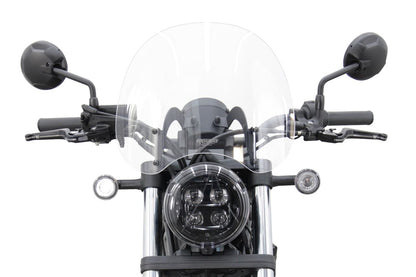 Screen Touring, Clear, W380 x L320mm, Rebel 250/500