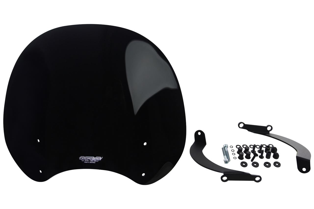 Screen Touring Black, 380mm (width) x 320mm (length), Rebel 250/500