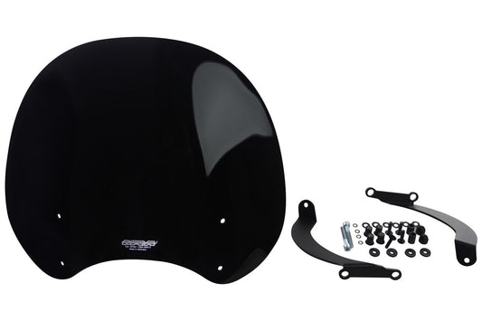 スクリーン ツーリング ブラック 幅380×長さ320mm レブル250/500