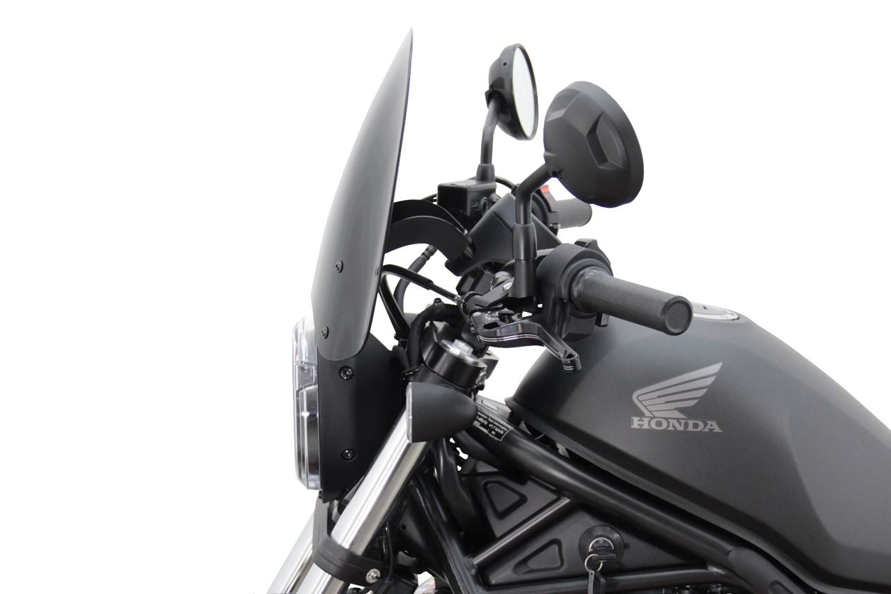 Screen Touring Black, 380mm (width) x 320mm (length), Rebel 250/500