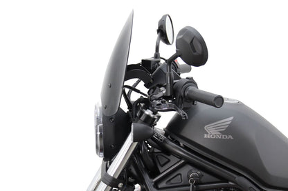 Screen Touring Black, 380mm (width) x 320mm (length), Rebel 250/500
