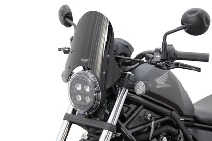 スクリーン スポーツショート ブラック 幅320×長さ290mm レブル250/500