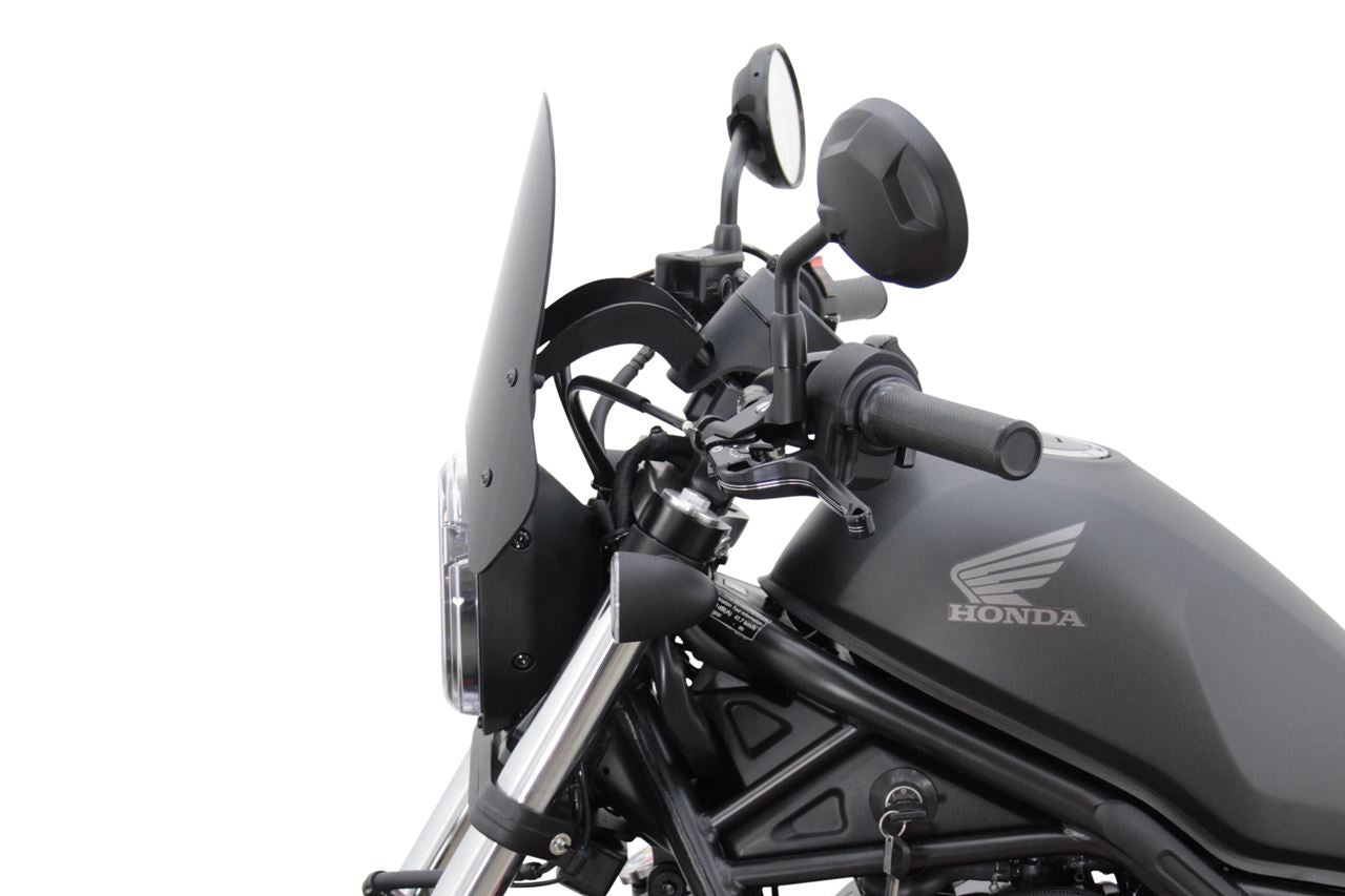 スクリーン スポーツショート ブラック 幅320×長さ290mm レブル250/500